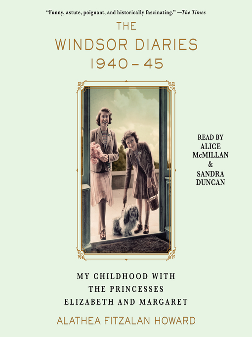 Title details for The Windsor Diaries by Alathea Fitzalan Howard - Wait list